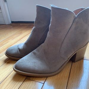 Gray Booties